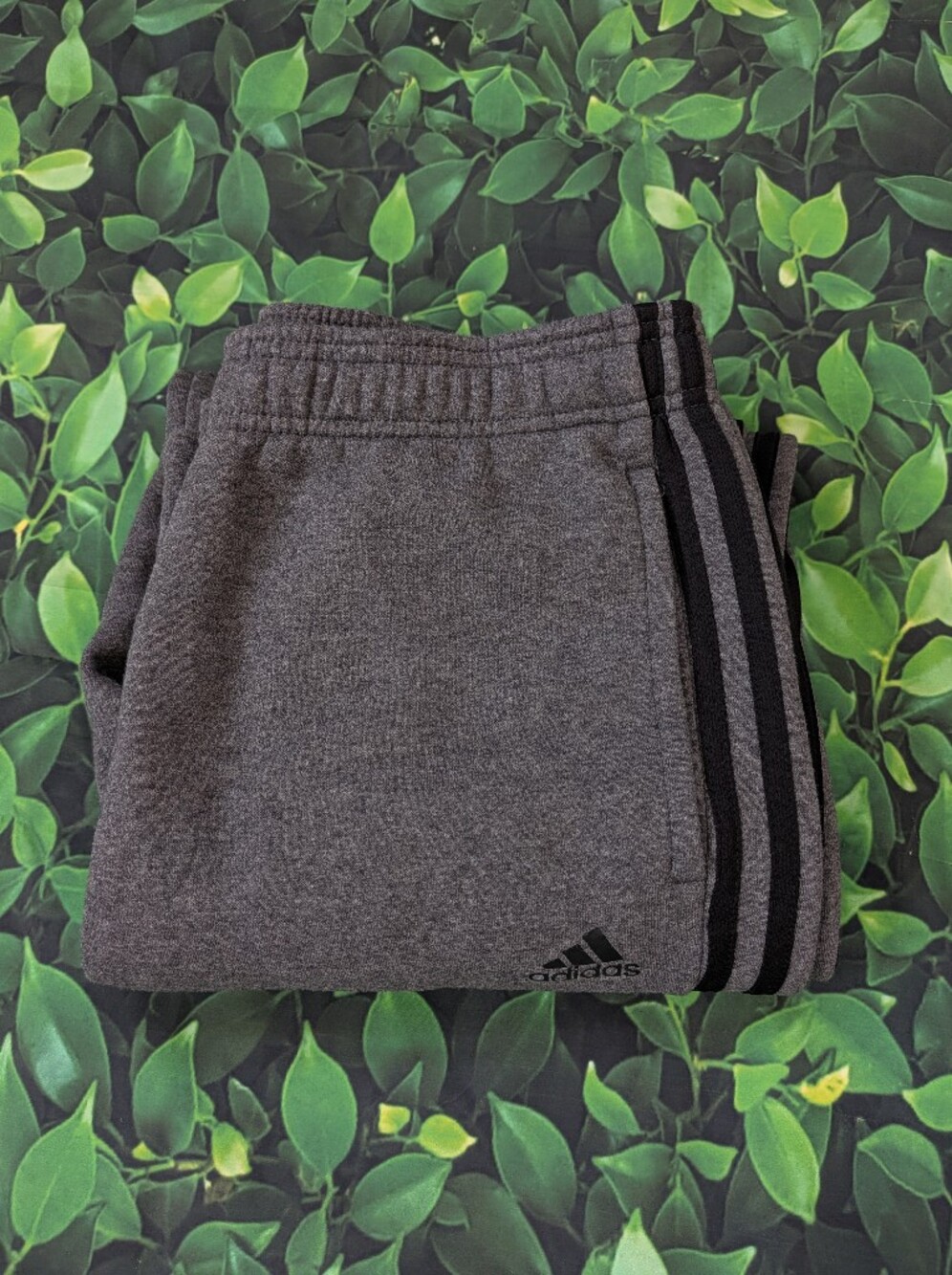 Adidas Men's Gray Athletic Tracksuit Sweat Pants - Picture 6 of 6